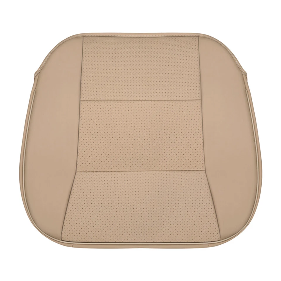 Funda de asiento envolvente completa delantera de coche transpirable de cuero PU alfombrilla cojín de silla Foto 2 de 4