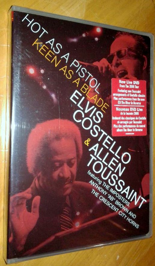 ELVIS COSTELLO/ALLEN TOUSSAINT–HOT AS A PISTOL,KEEN AS A ELVIS COSTELLO/ALLEN TOUSSAINT–HOT AS A PISTOL,KEEN AS A