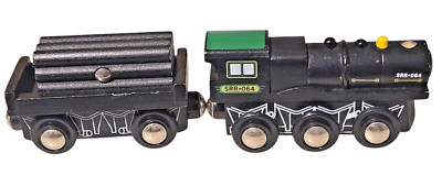 Imaginarium SRR-064 Locomotive & Freight Car w/Load - Compatible w/ BRIO Thomas