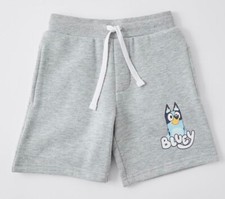 New Genuine Size 4/5/6 Bluey Fleece Sweat Shorts Kids