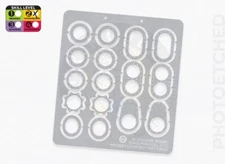 MM2097 - Exhaust Trim Rings #1 - 1:24/1:25