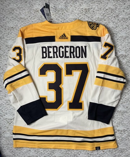 Maglia uomo Adidas Patrice Bergeron Centenario Boston Bruins nuova taglia 50 Med - Foto 6 di 8