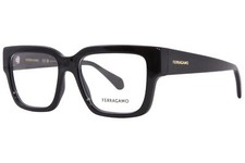 New FERRAGAMO SF-2975 001 Black Eyeglasses 53/17/140