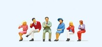 Preiser Figurensatz 1:87 Sitzende Personen H0 Exklusiv Serie 10096