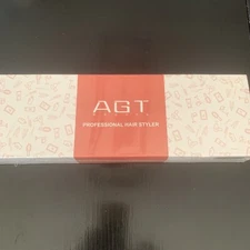 AGT Beauty Professional Hair Styler  - 2 in 1 Straightener And Curling Iron