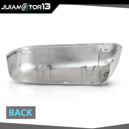 Par de cubiertas de espejo retrovisor medio cromadas superior derecha e izquierda aptas para Ford F-150 2009-14 - Imagen 3 de 12