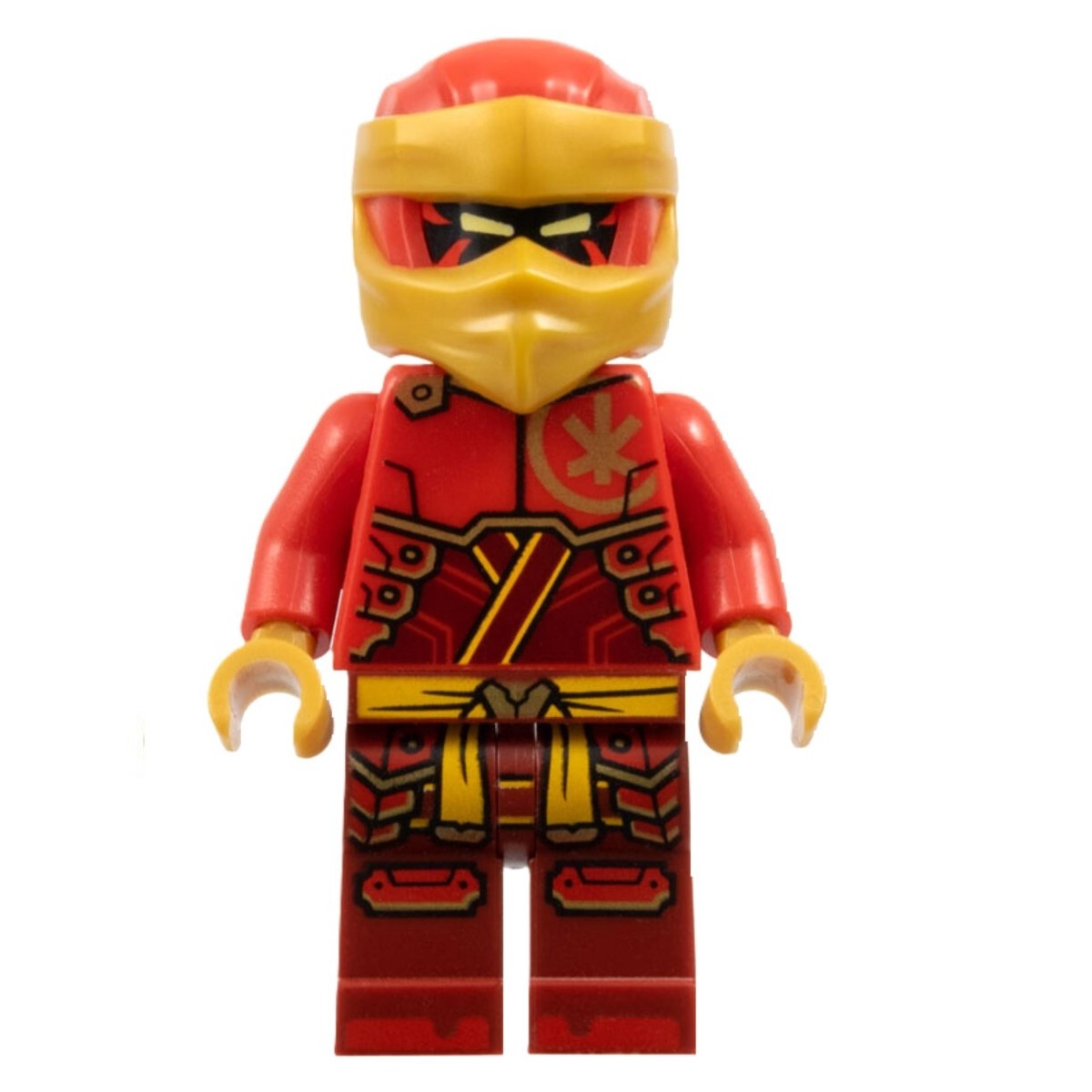new LEGO NINJAGO Dragons Rising Minifig - Kai with pearl-gold head