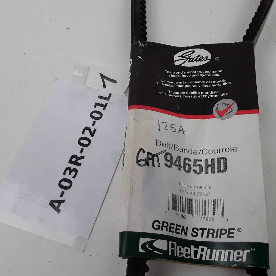 Correa en V de alta resistencia FleetRunner para Ford B-600 GMC Astro Freightliner FL106 y más Foto 4 de 4