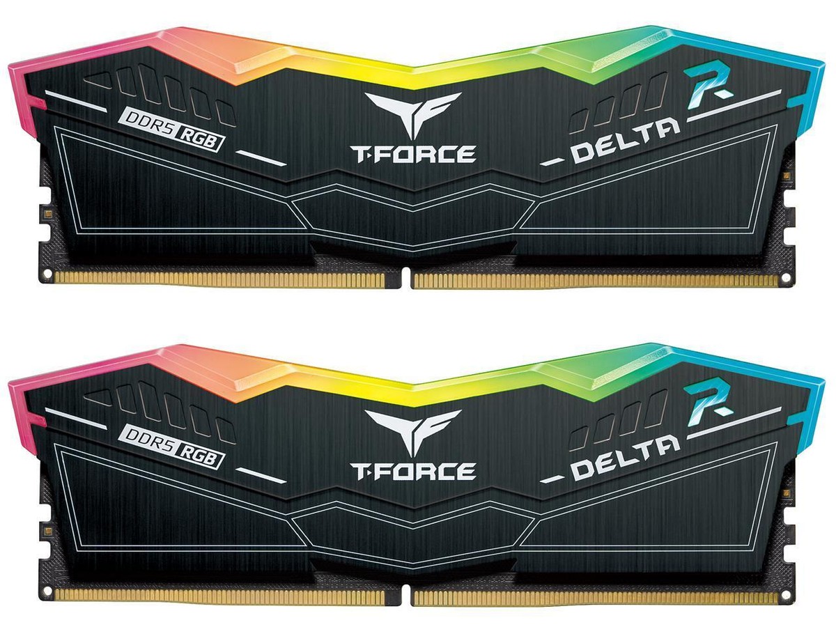 メモリー T-FORCE DELTA RGB DDR5 32GB 5200MHz Team T-Force Delta RGB 32GB (2 x 16GB) DDR5 5200 (PC5 41600) Intel