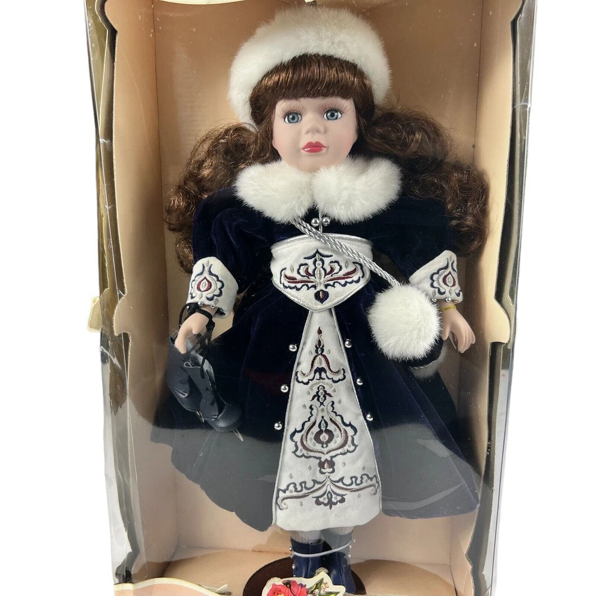 Brass key porcelain dolls victorian sales collection 1998