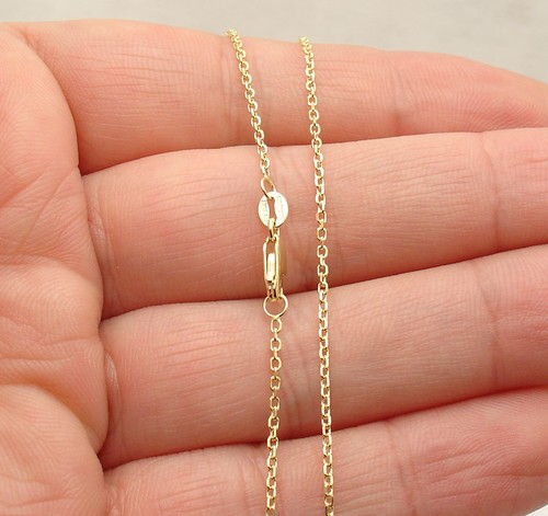 1.40mm Diamond Cut Faceted Cable Chain 