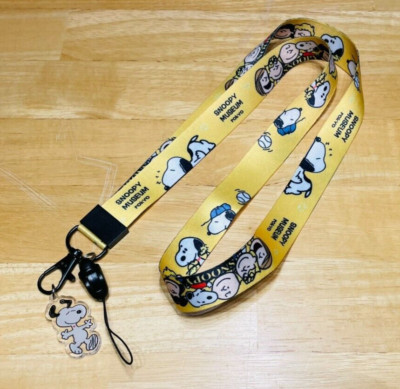 Snoopy Peanuts Schlüsselband Lanyard vom Snoopy Museum in Tokio **neu**