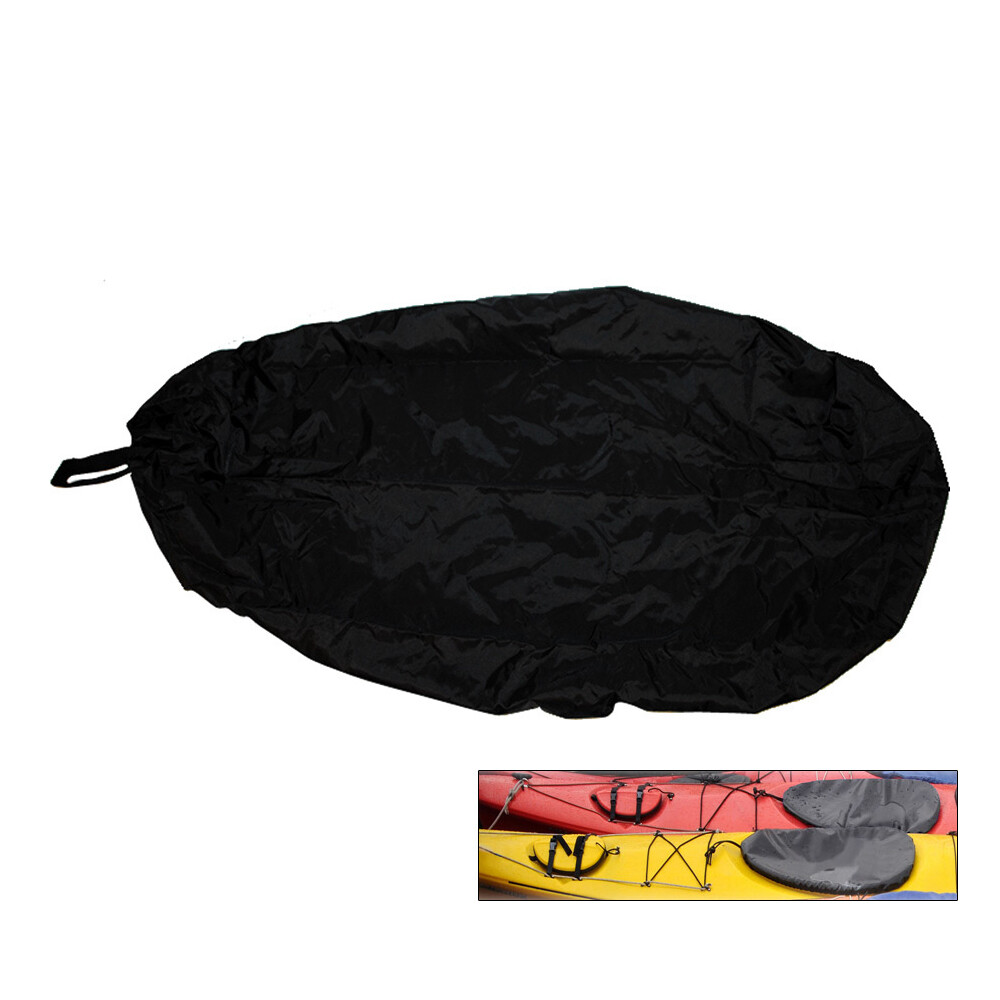 Attwood Kayak Cockpit Cover Seal Protector Universal Fit Dry Seat Hole Black