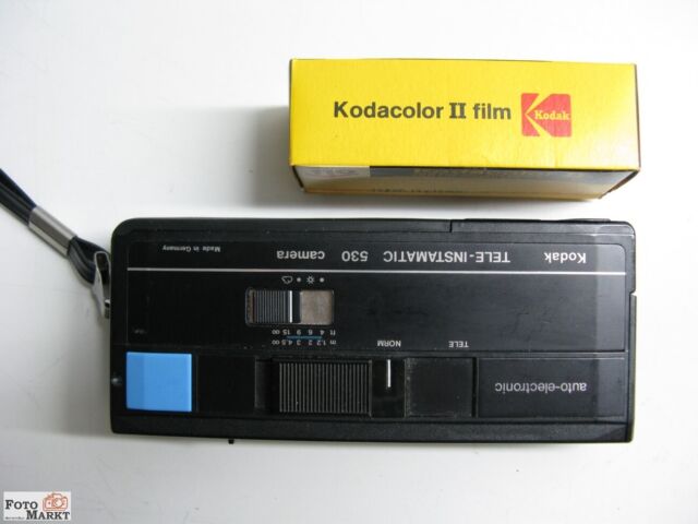 Kodak Tele-Instamatic 530 Camera Filmtyp 110 Pocketfilm Kodacolor II C 110-12