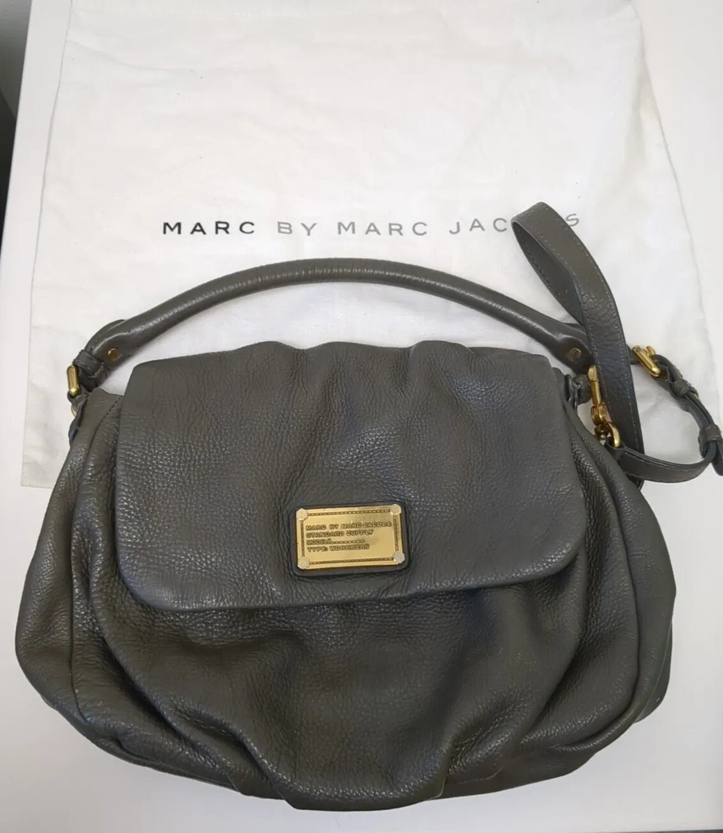 Marc by Marc Jacobs Lil Ukita Crossbody Shoulder Bag Gray