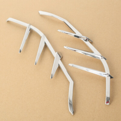Chrome Mid-Frame Air Deflector Trim Fit For Harley Road King FLHR Street Glide