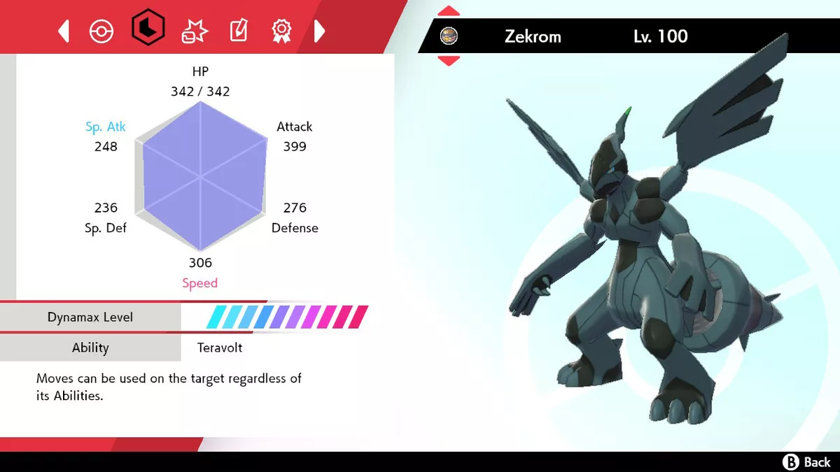 Other  Shiny Zekrom (Maxed) - Game Items - Gameflip