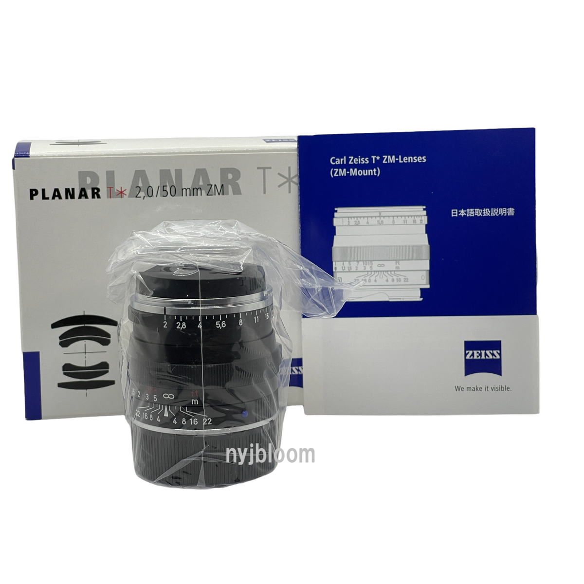 New ZEISS Planar T * 50mm f2 ZM for Leica M Lens - Black New ZEISS Planar T * 50mm f2 ZM for Leica M Lens - Black