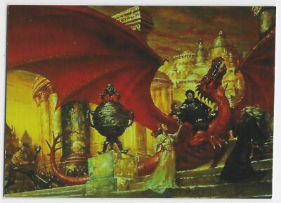 Doug Beekman Fantasy Art Trading Cards Promo Karte 2 Comic Bilder 1997 sehr guter Zustand
