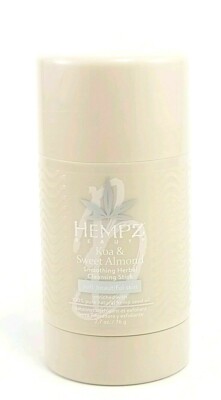 Hempz Koa & Almond Koa & Sweet Almond Cleansing Stick, 2.7 oz, 100% Natural