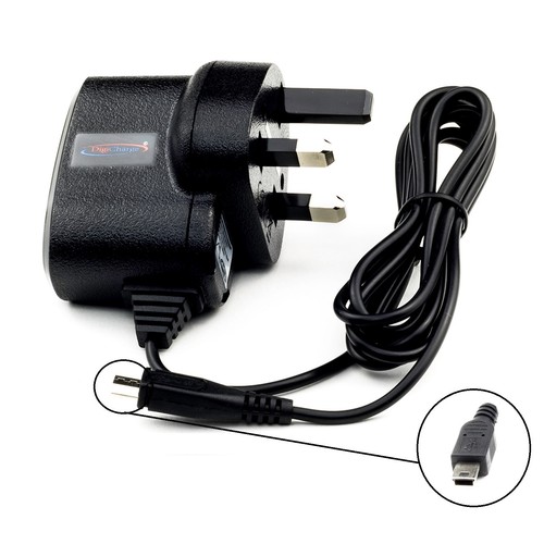 Netz-Ladegerät Für Garmin Drive (50, 51, 52, 53, 60, 61, 40LM, LMT-D/S) - UK Stecker, 1,2m Kabel Netz-Ladegerät Für Garmin Drive (50, 51, 52, 53, 60, 61, 40LM, LMT-D/S) - UK Stecker, 1,2m Kabel