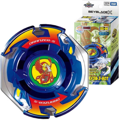 TAKARA TOMY DRANZER SPIRAL 3-80 Burst Beyblade X Booster BX-00(BXG-01) Neu