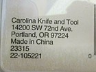 Winchester BSC FINE Knife. Designed by Blackie S Collins  3" closed linerlock. — photo 3