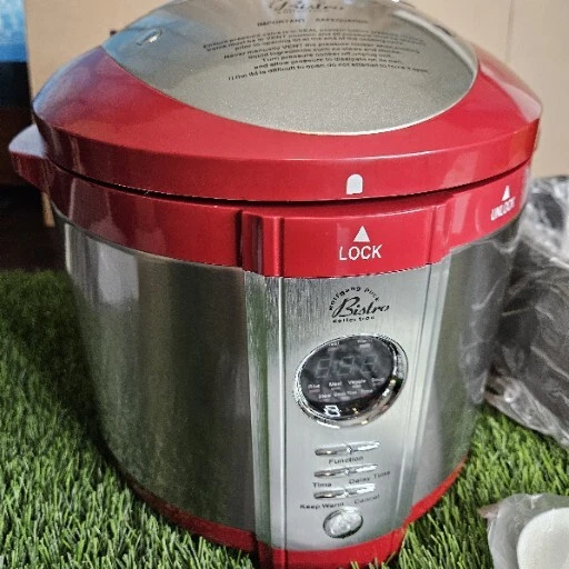 Wolfgang Puck Bistro Collection 5QT Electric Pressure Cooker RED