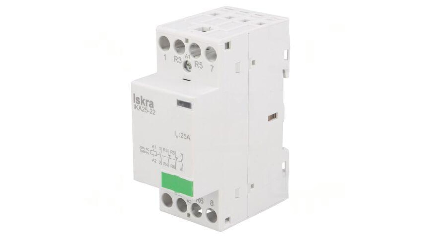 Contactors 4 pole installation contactors 25A 230VAC 30.046.014