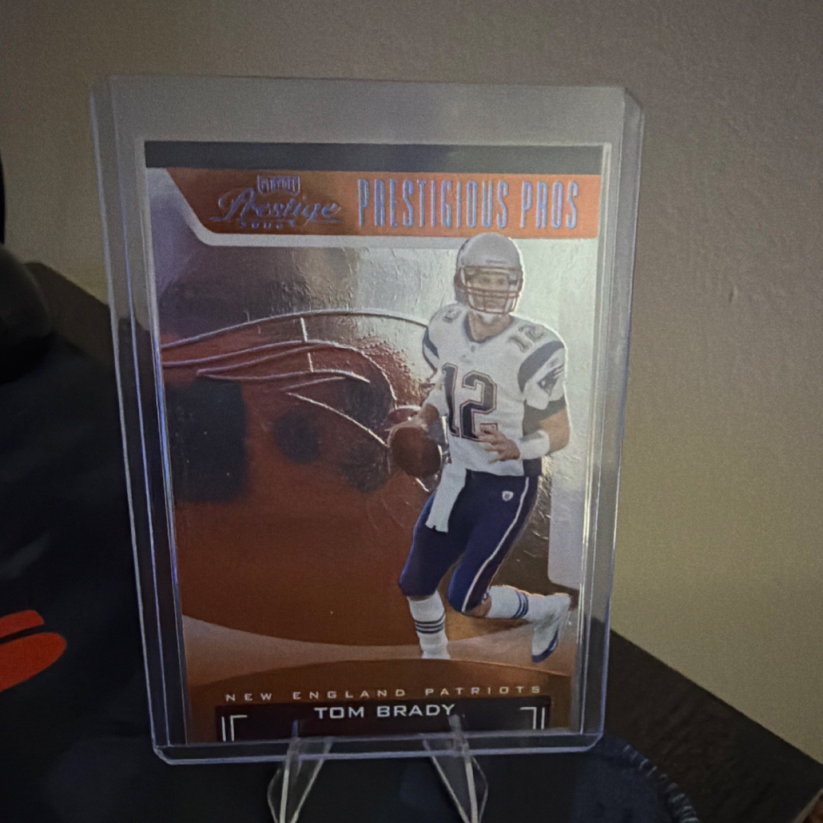 Donruss Playoff Prestige Tom Brady PP-32 Prestigious Pros Insert Patriots Footb…