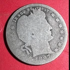 1897O US Barber SILVER Quarter "New Orleans" Mint! Semi Key Date! Old US Coin!