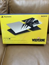 Ships ASAP PS5 Pro Console Cover - Marvel  s Wolverine Adamantium Limited Edition
