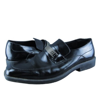 Kenneth Cole Reaction Loafers Mens US 13 Black Upper Leather Square Toe Slip On REACTION Ballad Band Loafer – Black Men main image 3
