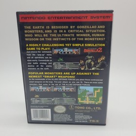Cartucho Godzilla 2 Nintendo NES Aut&eacute;ntico con Estuche de Terceros Probado