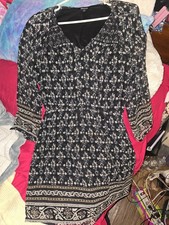 Womens Multicolor Dress by Madewell Size 2 100 Silk Long Sleeve