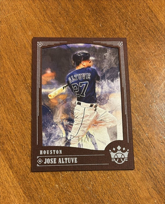 Jose Altuve 2018 Panini Diamond Kings Brown Frame #69 Houston Astros /49