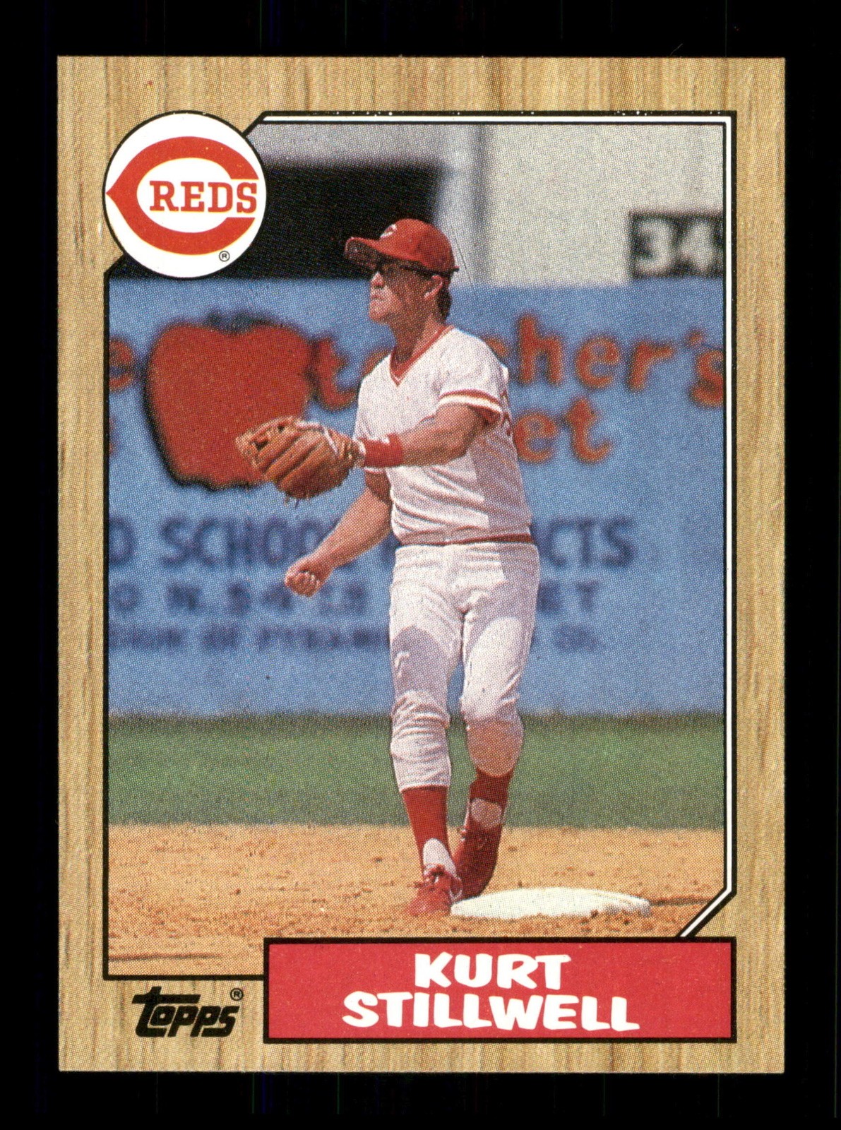 623 Kurt Stillwell  Reds 1987 Topps Baseball Sports Trading Card