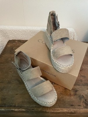 Coconuts By Matisse Soire Espadrille Platform Wedge Sandals Never Worn