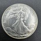 1938 Walking Liberty Silver Half Dollar