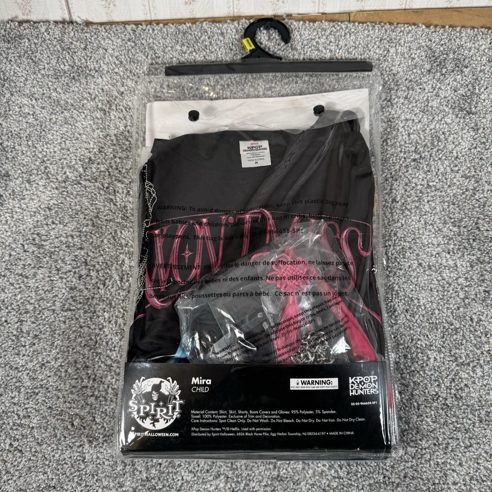 Костюм детский Spirit Halloween KPop Demon Hunters Mira средний 8-10 - Изображение 4 из 4