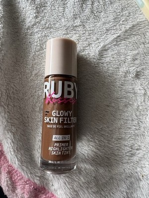 Ruby Kisses Glowy Skin Filter Skin Tint Deep RGW10 Sheer Glowy 1.01 fl oz