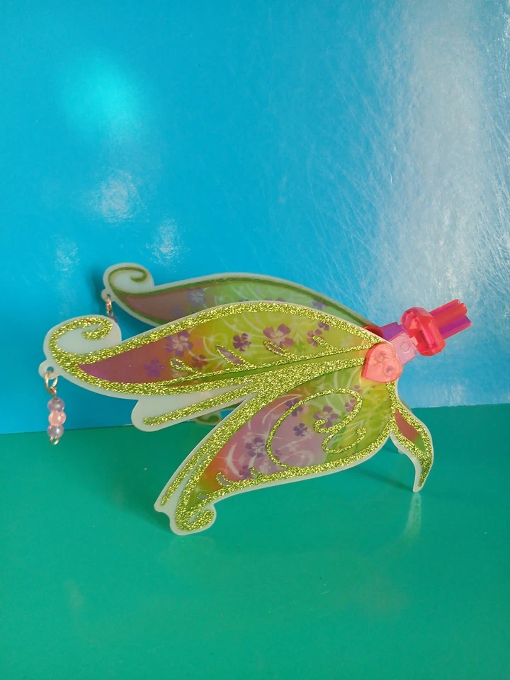 "WINX" ali per Bambola Fairy "Flora" "Bloomix", 2014  materiale plastica. - Immagine 3 di 4