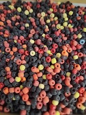 Opaque Flat Glass Muticolor Pony Beads Size 8 13 Oz