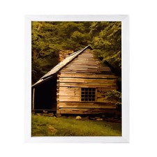 Secluded Country Cabin, Framed Print Sign Easy Installation Decoration