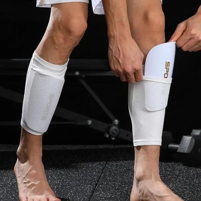 Fußball Fußball Schienbeinschoner Socken Schutz Ärmel Beinschutz Kinder Herren UK