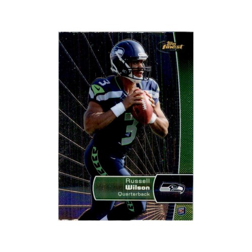 Russell Wilson #140 2012 Topps Finest card