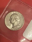 1955 25C US Silver Proof Washington Quarter