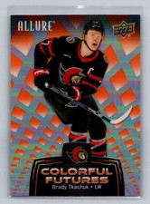 2024-25 Upper Deck Allure #CF-8 Brady Tkachuk Colorful Futures Orange