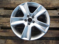 1x Alufelge 17 Zoll 7.0" 5x100 48ET Glanz Grau Subaru Legacy Forester Rim Wheel