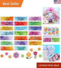 200 Pcs Bible Verse Stickers, Christian Scripture Tags Religious Gift